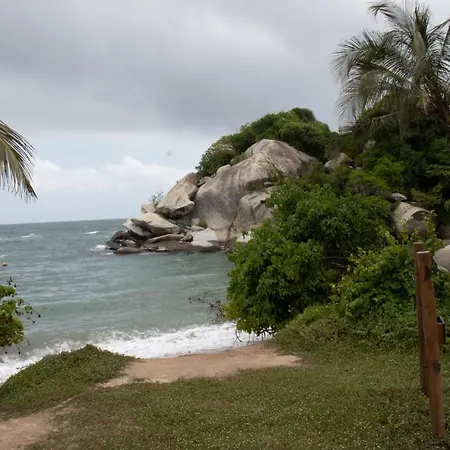 Tiny Houses Unique Tayrona - Dentro Del Parque Tayrona El Zaino Exterior photo